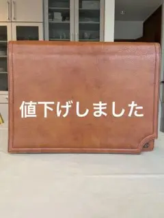 マルエム　牛革大型バッグ