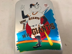 レトロ　三和の野球弁当　MR.GIANTS　アルミ　弁当箱　読売ジャイアンツ　未使用