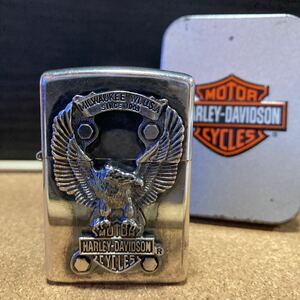 ハーレーダビッドソン イーグル zippo HARLEY-DAVIDSON ビッグイーグル　白頭鷲　1994年製