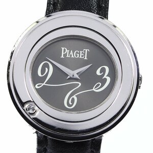 【PIAGET】ピアジェ ポセション K18WG 1Pダイヤ P10275 クォーツ レディース_722236