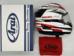 Arai アライ RX-7X DUCATI CORSE SPEED ドゥカティ RX7X フルフェイスヘルメット XLサイズ