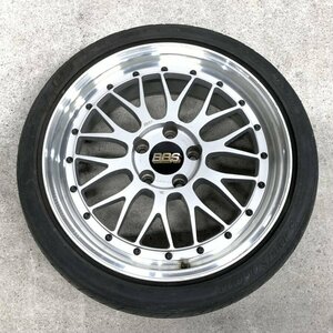 BBS LMP078 単品 ホイール&ラジアルタイヤ 18×8J PCD114.3 5穴 OFF+35○現状品