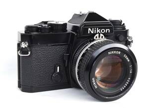 ニコン　Nikon FE ブラック（№4174722）＆ Ai Nikkor 50mm F1.4　※カメラは作動確認済です