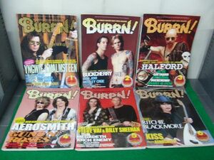 BURRN! バーン 2001年1月〜12月号※10月号綴込ポスターカレンダー欠品