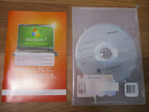 ◆microsoft windows7 home premium 32bit◆マイクロソフト ソフトウェア ウィンドウズ セブン ホーム プレミアム 稀少♪H-A-60329カナ