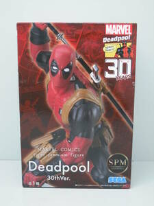 MARVEL COMICS super premium figure Deadpool 30thVer. SEGA