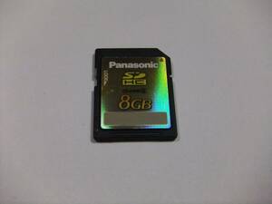 SDHCカード 8GB CLASS6 フォーマット済み 1枚 Panasonic