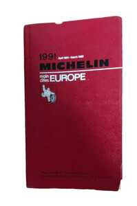 ミシュラン 1991年 ヨーロッパ ガイド本 レア