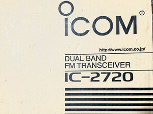 ☆☆アイコム ICOM IC-2720 144/430MHz 20W VV/UU☆☆