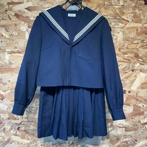 中学　高校　女子　学生服　制服　冬服　セーラー服　愛知　コスプレ衣装　裏地付き　、