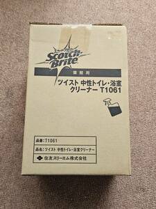 送料込み　3M スコッチ・ブライト ツイスト 中性トイレ・浴室クリーナー T-1061　未開封