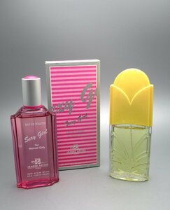 A209◆女性用 香水 ２点 100/75ml JEANNE ARTHES ジャンヌ・アルテス セクシーガール SILK FLAME