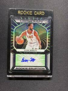 激レア！！ Evan Mobley rookie auto 25シリ obsidian NBA RC Panini Auto 