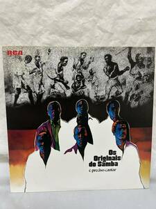 ◎T356◎LP レコード 美盤 OS ORIGINAIS DO SAMBA リオの熱風/E PRECISO CANTAR オス・オリジナイス・ド・サンバ/RVP-6299