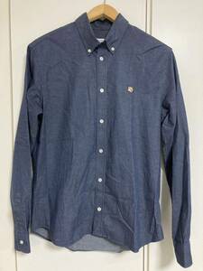 MAISON KITSUNE（メゾンキツネ）の長袖ボタンダウンシャツ　送料無料　39サイズ