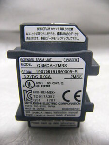 ★ 三菱 Q4MCA-2MBS 拡張SRAMカセット 2MB