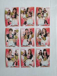 BBM Dancing Heroine チアリーダー　M☆Splash!!（千葉ロッテマリーンズ）トレーディングカード　84枚セット