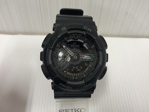 CASIO G-SHOCK デジタル＆アナログ GA-110【5146】カシオ　ブラック（M5086）