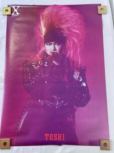 X JAPAN TOSHI ポスター A1