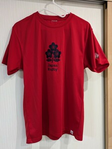 半袖Ｔシャツ　ラグビー日本ワールドカップ　色:赤