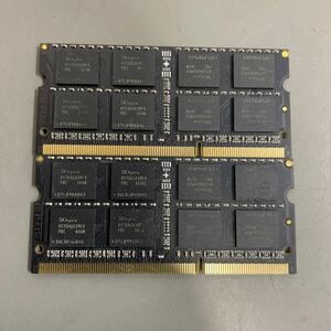 イ85 ノートPC用 メモリー　DDR3 8GB 2枚