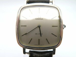 1円◆稼働◆ オメガ デヴィル シルバー 手巻き ユニセックス 腕時計 L56801