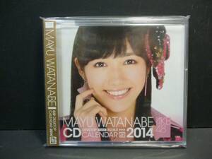 新品・送込み　２０１４年　ＡＫＢ４８　メンバーズ卓上カレンダー　渡辺麻友さん　定価＝１２６０円　卒業記念に・・