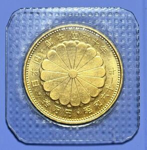 天皇陛下 御在位六十年記念硬貨 10万円金貨 純金K24 20g