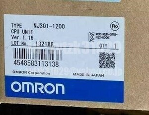 ◆送料無料◆新品 OMRON　CPUユニット NJ301-1200 ◆保証