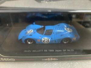 ISUZU BELLETT R6 1969 JAPAN GP No.29 1/43 EBBRO ミニカー