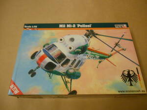 〔全国一律送料340円込〕1/72 マスタークラフト ドイツ Mi-2 警察用ヘリコプター