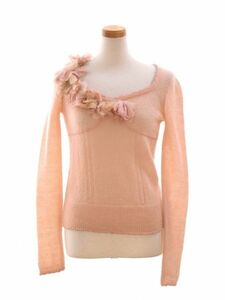 新品 ブルマリン フラワー ニット 定価16万 Blumarine ★