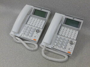 B1 1221◆ ・保証有 美品 15年製 サクサ AGREA LT900 LD920(W) 30ボタン標準電話機 2台セット 動作済 同梱可