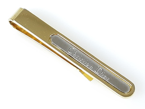 クリスチャン・ディオール　Christian Dior　ネクタイピン　シルバーカラー×ゴールドカラー　YMA-463