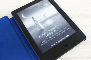 【行董】AC655ABC81 Amazon Kindle アマゾン キンドル 電子書籍リーダー 6GB 第10世代 カバー付き 通電確認OK