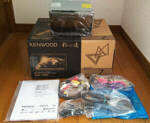 【未使用！ KENWOOD 彩速ナビ MDV-Z701 地図データ最新版に更新済！】