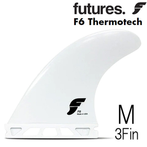 フューチャー フィン サーモテック F6 モデル ミディアム Mサイズ 3フィン トライフィン / Futures Fin Thermo Tech F6 Medium TriFin