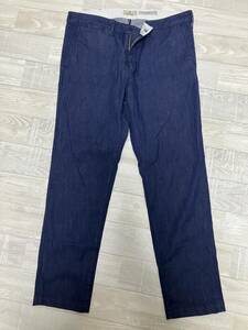 ★美品★JAPAN BLUE JEANS（ジャパンブルージーンズ） 別注 RJB4691 シンデニム 8.5oz オフィサー テーパードトラウザーパンツ ブルー