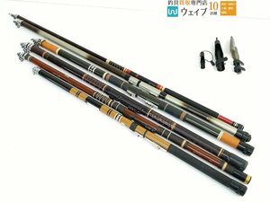 ダイワ PG 磯風 2号 54・プロ磯 1号 48DX・プログレス 磯太郎 450・オリムピック グレ 3号540 他 計6点 磯竿セット