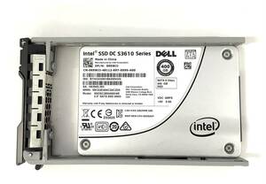 S6051435 Intel SATA 400GB 2.5インチ SSD 1点【中古動作品】*マウンター付き