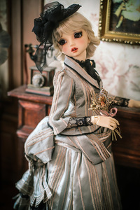 BJD用 球体関節人形用衣装 五点セット ワンピース 洋服 高品質 復古 SD16/SD/MSDサイズ doll ドール用 人形 同梱可能 YYJ-009