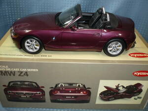 １/12　BMW Z4　赤　　京商　金属製模型完成品