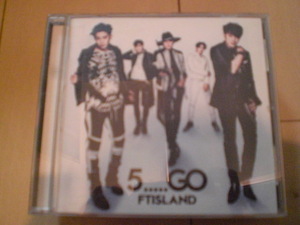 FTISLAND/5.....GO　中古CD 送料2枚までゆうメール180円