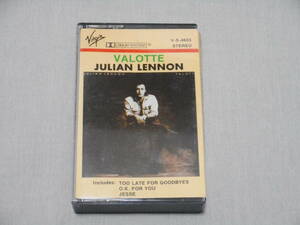 カセット　JULIAN LENNON 「VALOTTE」　フィリピン版　 カセットテープ、CT ジュリアン・レノン