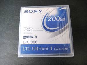 (送料185円～) SONY LTO Ultrium 1 LTX100G 200GB データカートリッジ ＃2081 在庫3