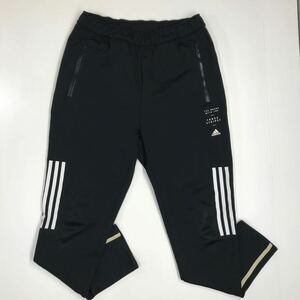 adidas アディダス　トラックパンツ　ジャージパンツ　ブラック　AEROREADY レディース　大きいサイズ　OTサイズ(XL) 34-14a