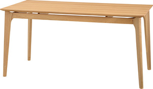 ダイニングテーブル HOT-883NA ナチュラル 150cm テーブル 机 天然木 木製 食卓テーブル おしゃれ 北欧 4人用 インテリア