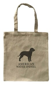 Dog Canvas tote bag/愛犬キャンバストートバッグ【American Water Spaniel/アメリカン・ウォーター・スパニエル】イヌペットナチュラル-19