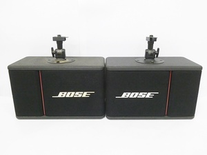 旭02 65-591668-18 [Y] (4) BOSE ボーズ 301-AV MONITOR スピーカー ペア システム 301AVモニター 旭65