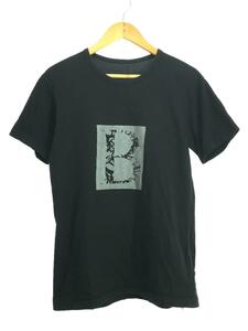 YOHJI YAMAMOTO◆Tシャツ/2/コットン/ブラック